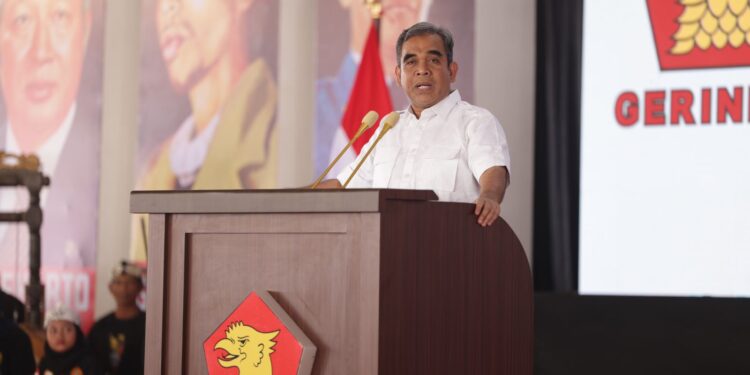 Sekjen Gerindra Minta Kader Menangkan Prabowo di Setiap TPS di Kabupaten Bogor