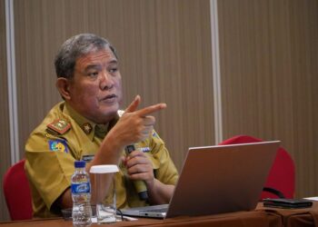 Kadis Kominfo Santik Jadi Narasumber Pada Kegiatan Pelatihan SDI Ketenagakerjaan