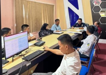 Diskominfosantik Menggelar Desk Evaluasi Statistik Sektoral dan Metadata Lingkup Pemprov. Sulteng