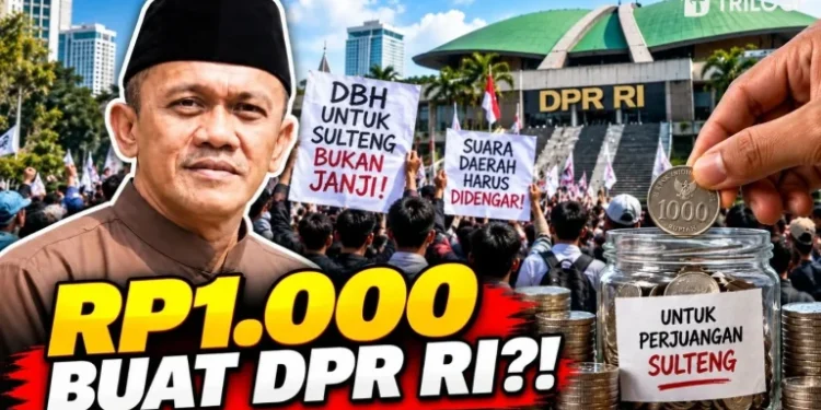 Warga Sulteng Galang Koin Rp1.000, Kritik Perjuangan DPR soal Dana Bagi Hasil